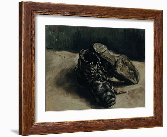 A Pair of Shoes, 1886-Vincent van Gogh-Framed Giclee Print