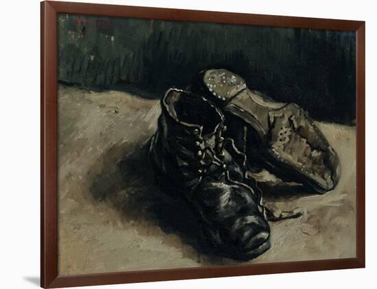 A Pair of Shoes, 1886-Vincent van Gogh-Framed Giclee Print