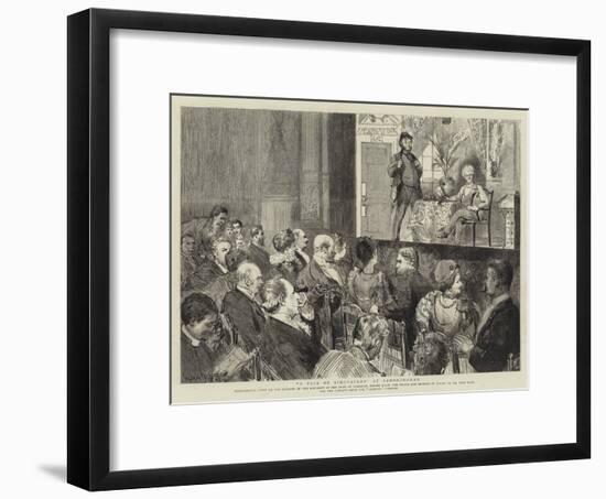 A Pair of Spectacles at Sandringham-Sydney Prior Hall-Framed Giclee Print
