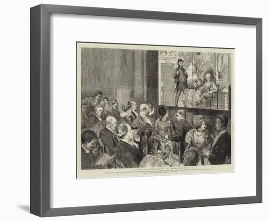 A Pair of Spectacles at Sandringham-Sydney Prior Hall-Framed Giclee Print