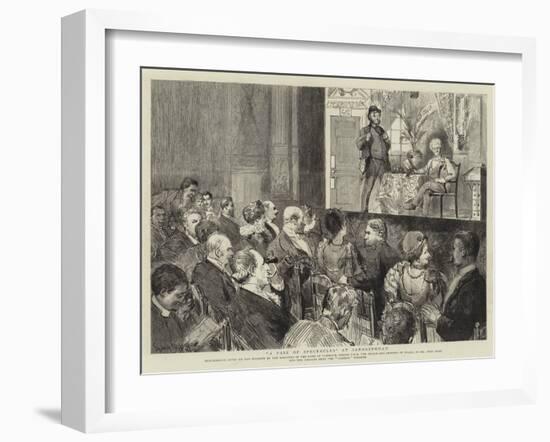 A Pair of Spectacles at Sandringham-Sydney Prior Hall-Framed Giclee Print