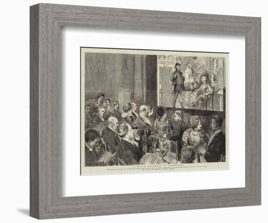 A Pair of Spectacles at Sandringham-Sydney Prior Hall-Framed Giclee Print