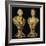 A Pair of Staffordshire Earthenware Busts Representing King George III and Queen Charlotte-Unknown-Framed Giclee Print