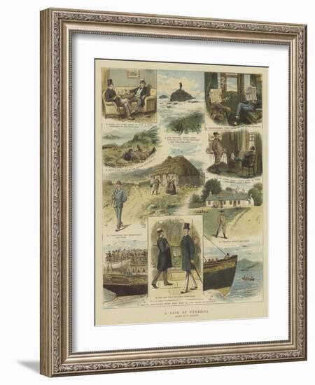 A Pair of Tourists-William Ralston-Framed Giclee Print