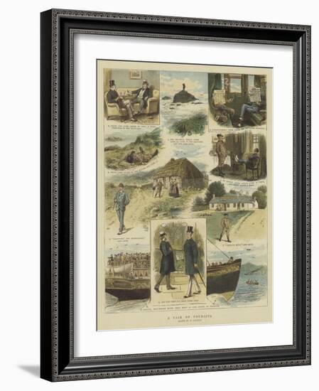 A Pair of Tourists-William Ralston-Framed Giclee Print