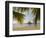 A Palapa and Sandy Beach, Placencia, Belize-William Sutton-Framed Photographic Print