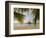 A Palapa and Sandy Beach, Placencia, Belize-William Sutton-Framed Photographic Print