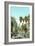 A Palm Canyon in California-null-Framed Premium Giclee Print