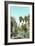 A Palm Canyon in California-null-Framed Premium Giclee Print