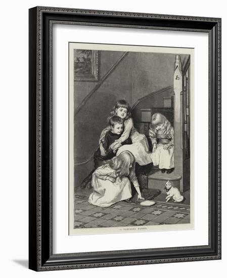 A Pampered Morsel-Robert Barnes-Framed Giclee Print