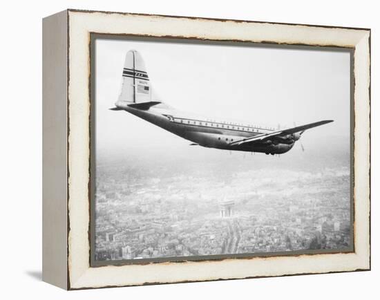 A Pan Am Clipper in Flight-null-Framed Premier Image Canvas