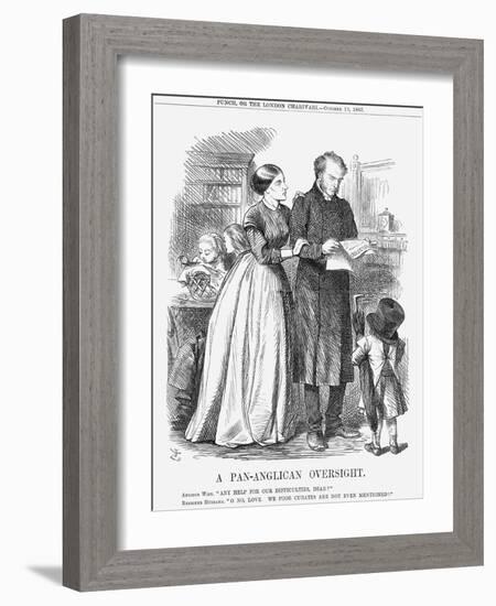 A Pan-Anglican Oversight, 1867-John Tenniel-Framed Giclee Print