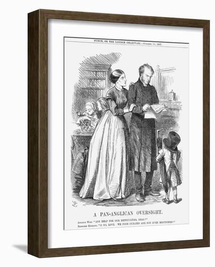 A Pan-Anglican Oversight, 1867-John Tenniel-Framed Giclee Print