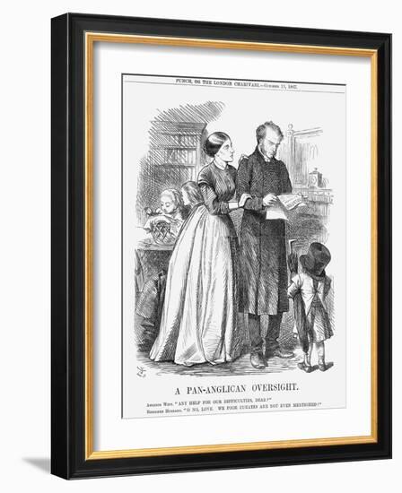 A Pan-Anglican Oversight, 1867-John Tenniel-Framed Giclee Print