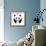 A Panda-yod67-Framed Art Print displayed on a wall