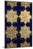 A Panel of Kashan Lustre Stellar and Cobalt Cruciform Tiles, 13th Century-null-Mounted Giclee Print