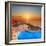 A Panorama of Sunset over Zakynthos Island, Greece-Ljsphotography-Framed Photographic Print