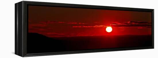 A Panoramic Image Where Clouds Mimic Solar Prominences-Stocktrek Images-Framed Premier Image Canvas