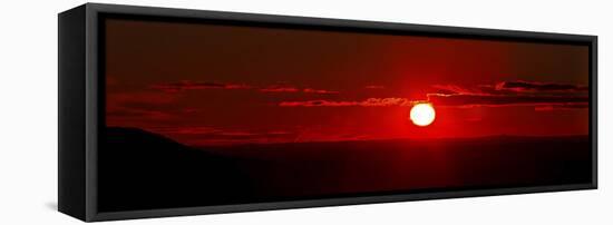 A Panoramic Image Where Clouds Mimic Solar Prominences-Stocktrek Images-Framed Premier Image Canvas