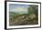 A Panoramic Landscape with a Covered Wagon-Pieter Bruegel the Elder-Framed Premium Giclee Print