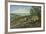 A Panoramic Landscape with a Covered Wagon-Pieter Bruegel the Elder-Framed Premium Giclee Print