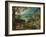 A Panoramic River Landscape with Judah and Tamar-Lucas Gassel-Framed Giclee Print