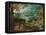 A Panoramic River Landscape with Judah and Tamar-Lucas Gassel-Framed Premier Image Canvas