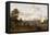 A Panoramic View of Amsterdam with a Barge and Smallships on the Buiten-Amstel-Abraham Storck-Framed Premier Image Canvas