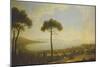 A Panoramic View of Naples, the Bay of Naples, Portici, Vesuvius, the Sorrento Peninsula and…-Pietro Fabris-Mounted Giclee Print