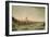 A Panoramic View of the City of London from the Thames Near the Water Gate of Somerset House-Antonio Joli-Framed Giclee Print