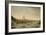 A Panoramic View of the City of London from the Thames Near the Water Gate of Somerset House-Antonio Joli-Framed Giclee Print