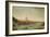 A Panoramic View of the City of London from the Thames Near the Water Gate of Somerset House-Antonio Joli-Framed Giclee Print