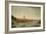 A Panoramic View of the City of London from the Thames Near the Water Gate of Somerset House-Antonio Joli-Framed Giclee Print