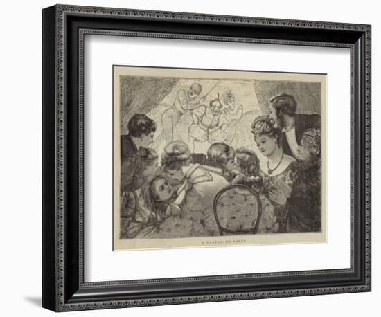 A Pantomime Party-null-Framed Giclee Print