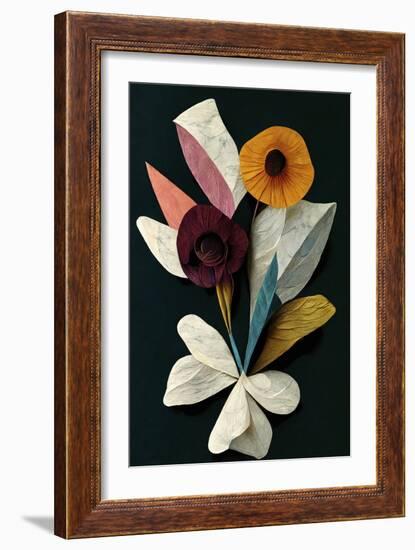 A Paper Bouquet-Treechild-Framed Giclee Print