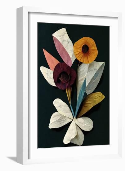 A Paper Bouquet-Treechild-Framed Giclee Print