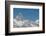 A Paraglider Hangs in Air with Dramatic Peak of Machapuchare (Fishtail Mountain) in Distance-Alex Treadway-Framed Photographic Print