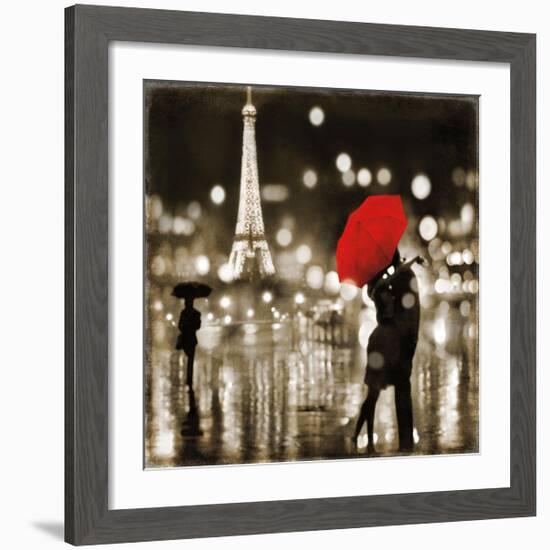 A Paris Kiss-Kate Carrigan-Framed Giclee Print