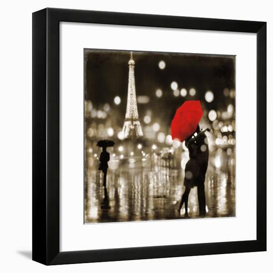 A Paris Kiss-Kate Carrigan-Framed Giclee Print