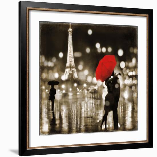 A Paris Kiss-Kate Carrigan-Framed Giclee Print