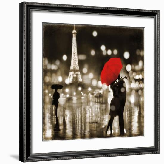 A Paris Kiss-Kate Carrigan-Framed Giclee Print