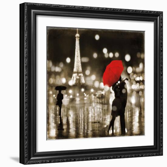 A Paris Kiss-Kate Carrigan-Framed Giclee Print