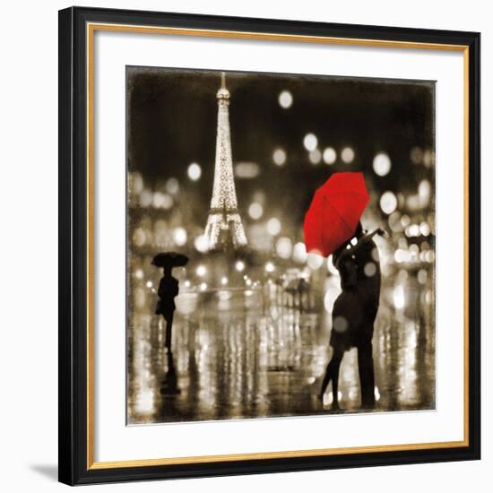 A Paris Kiss-Kate Carrigan-Framed Giclee Print