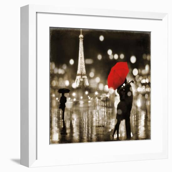 A Paris Kiss-Kate Carrigan-Framed Giclee Print