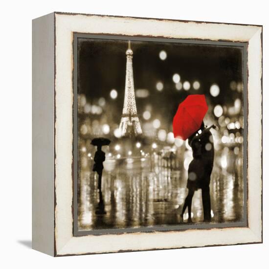 A Paris Kiss-Kate Carrigan-Framed Stretched Canvas