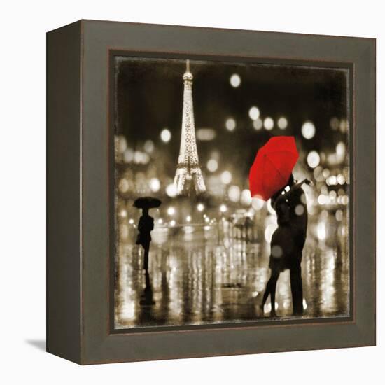 A Paris Kiss-Kate Carrigan-Framed Stretched Canvas