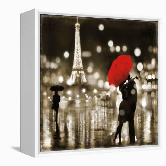 A Paris Kiss-Kate Carrigan-Framed Stretched Canvas