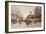 A Paris Street Scene-Eugene Galien-Laloue-Framed Giclee Print