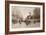 A Paris Street Scene-Eugene Galien-Laloue-Framed Giclee Print