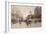 A Paris Street Scene-Eugene Galien-Laloue-Framed Giclee Print